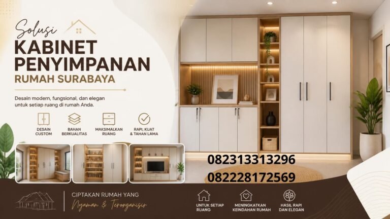 Kabinet Penyimpanan Rumah Surabaya