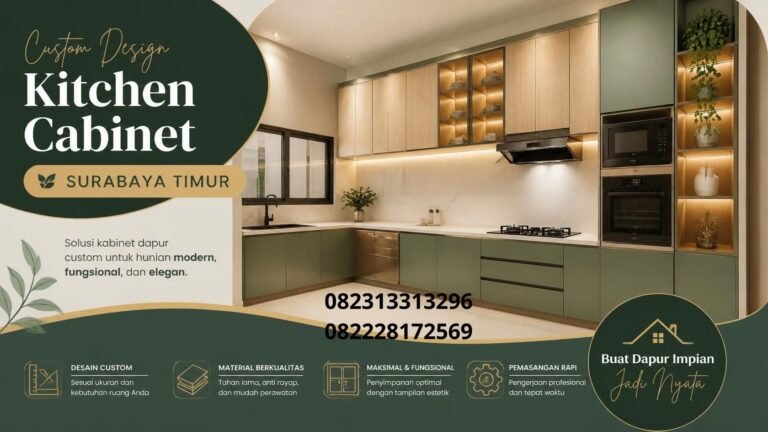 Kitchen Cabinet Surabaya Timur