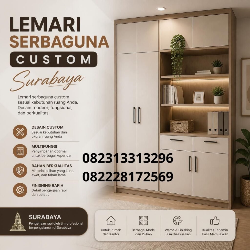 Lemari Built In Surabaya