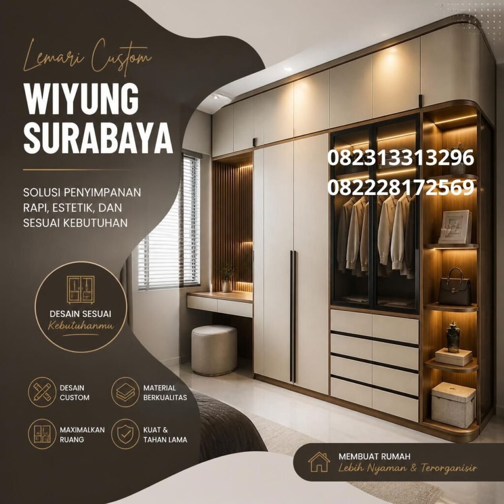 Lemari Custom Surabaya Barat (1)