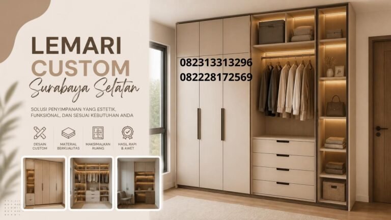 Lemari Custom Surabaya Selatan