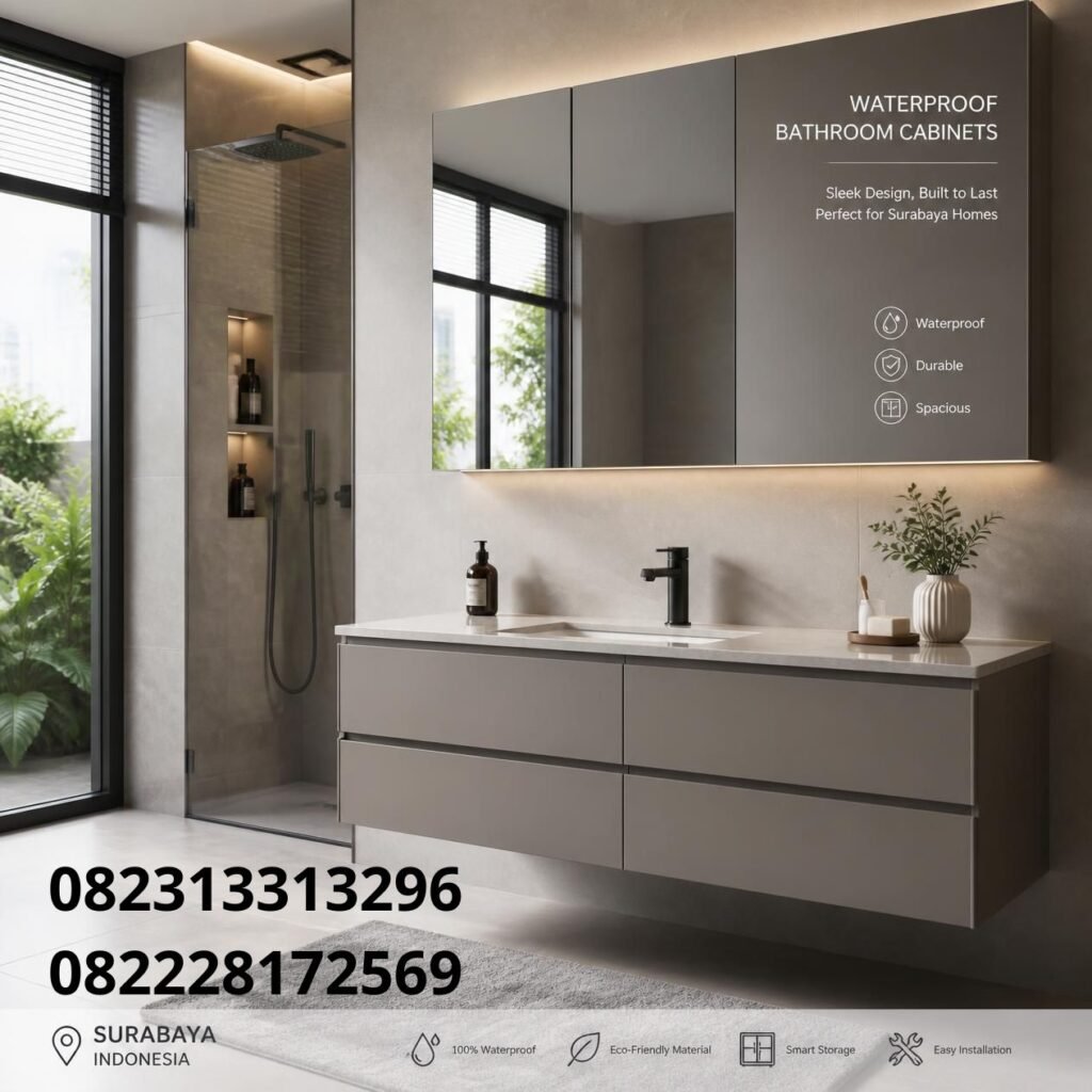 Lemari Kamar Mandi Anti Air Surabaya