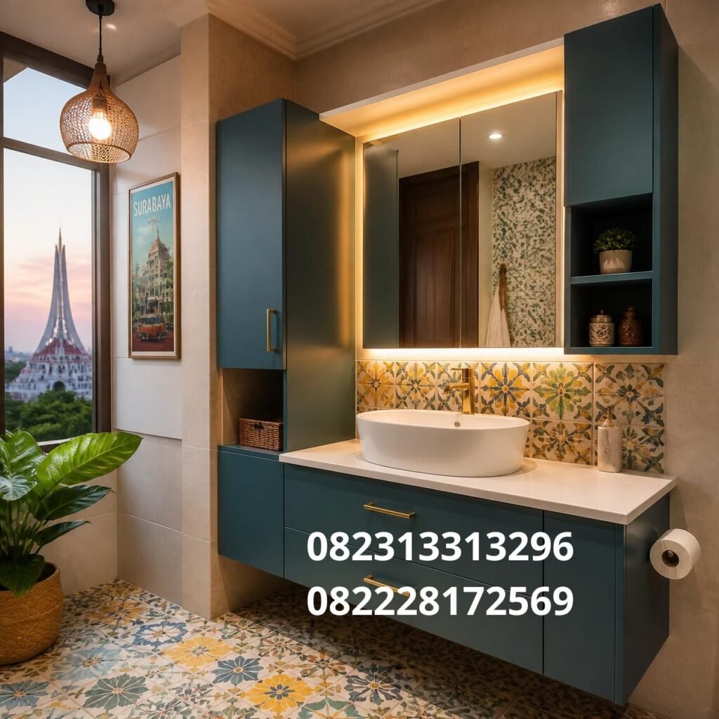 Lemari Kamar Mandi Minimalis Surabaya