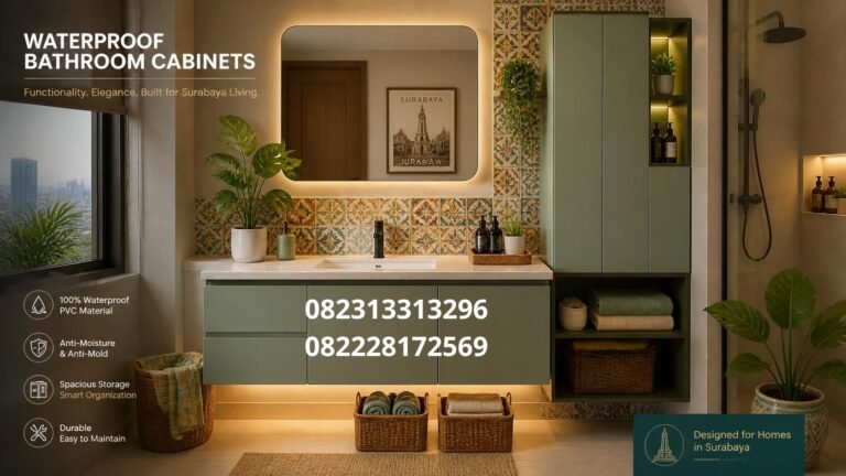 Lemari Kamar Mandi Tahan Air Surabaya