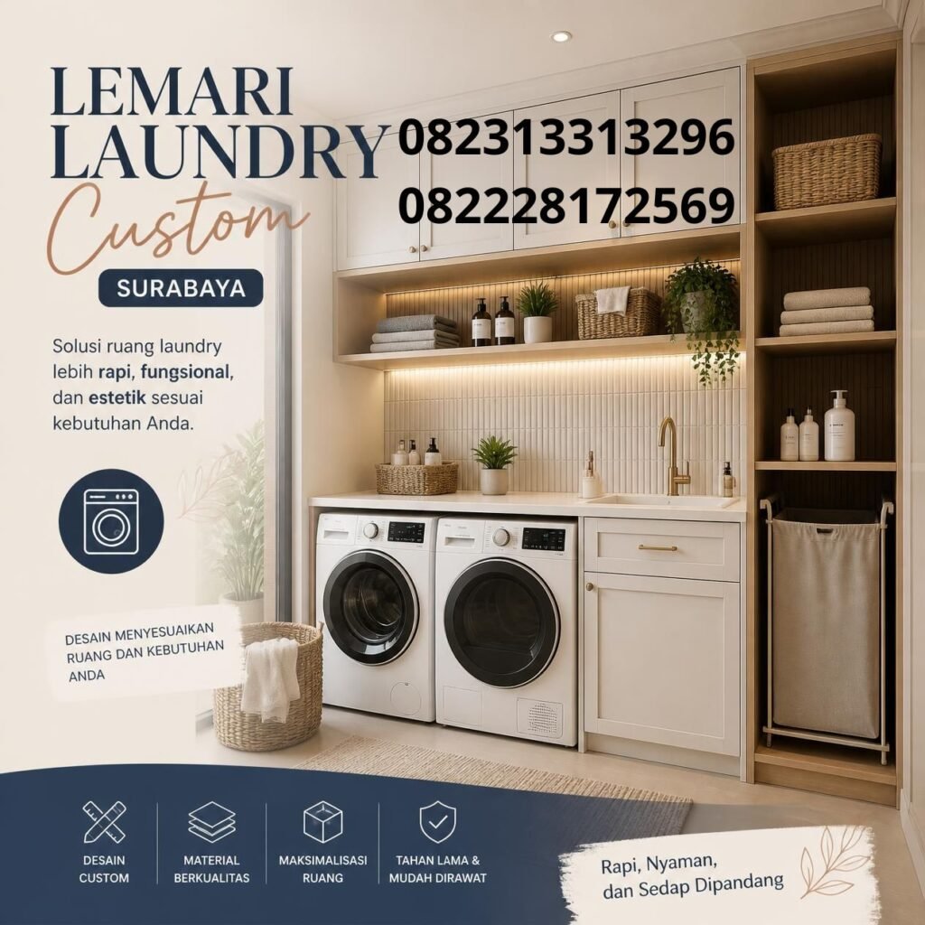 Lemari Laundry Multifungsi Surabaya