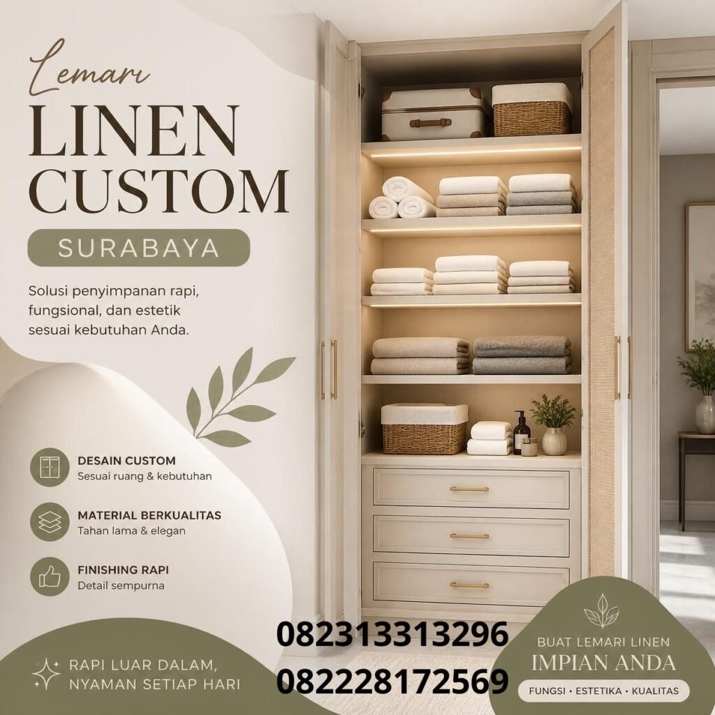 Lemari Linen Surabaya