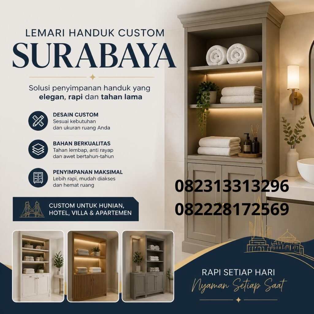 Lemari handuk Surabaya