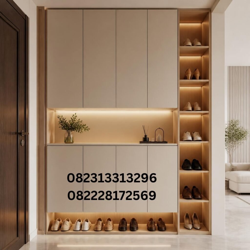 Rak Sepatu Custom Surabaya