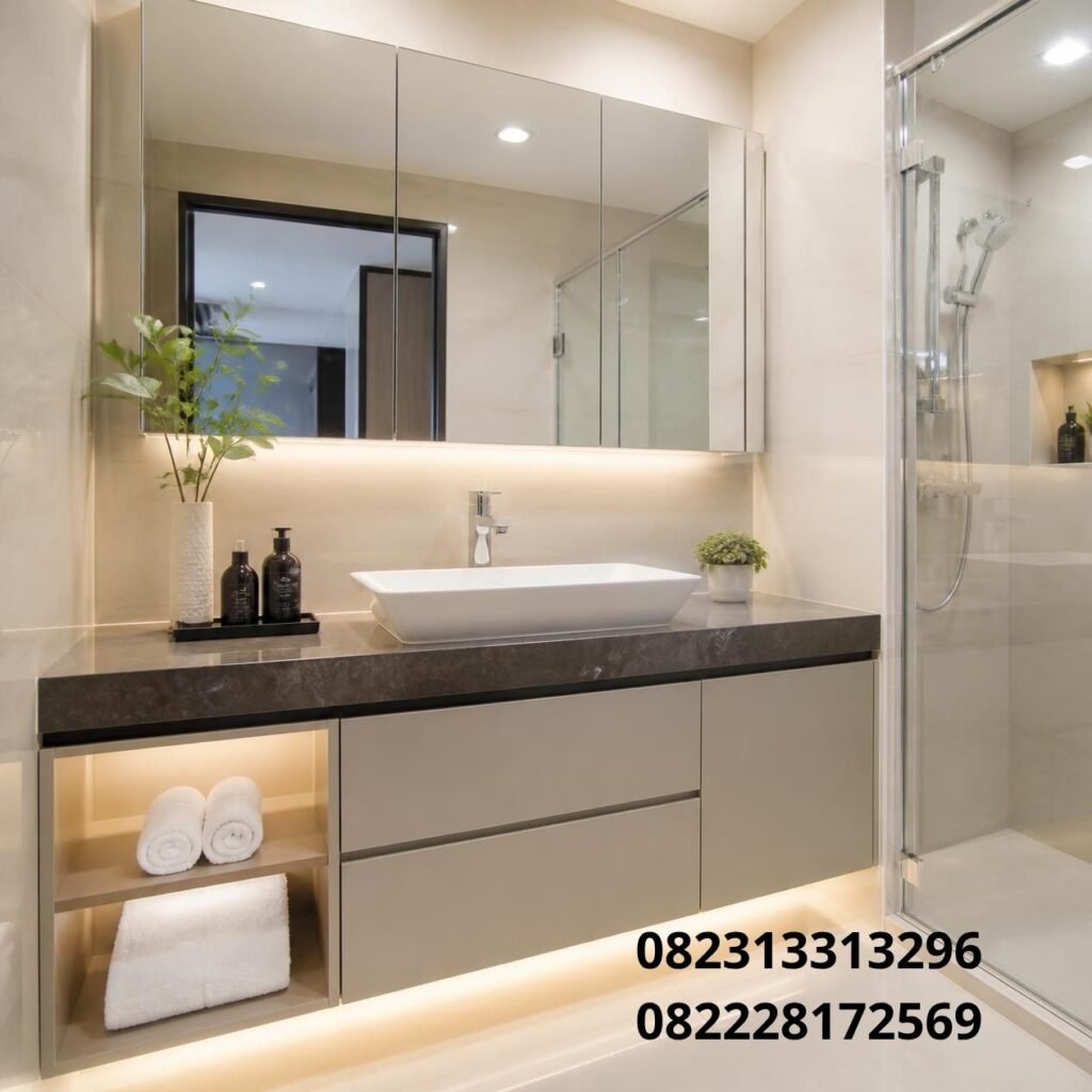 Vanity Kamar Mandi Minimalis Surabaya