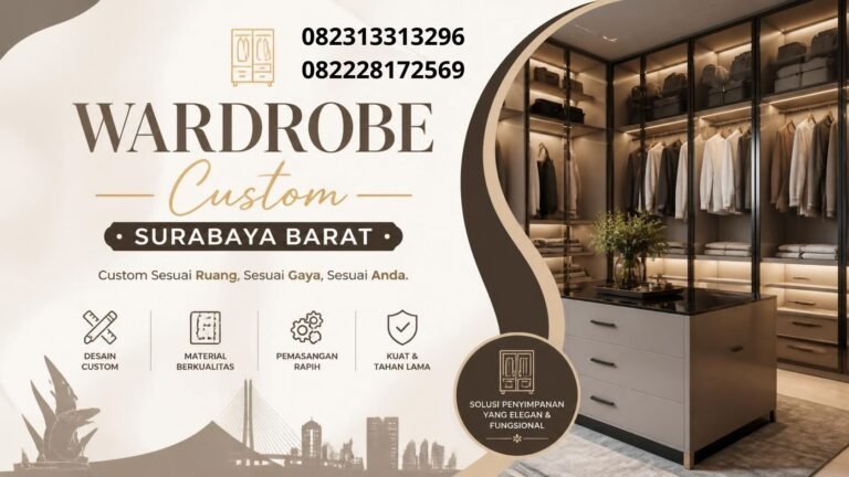 Wardrobe custom Surabaya Barat