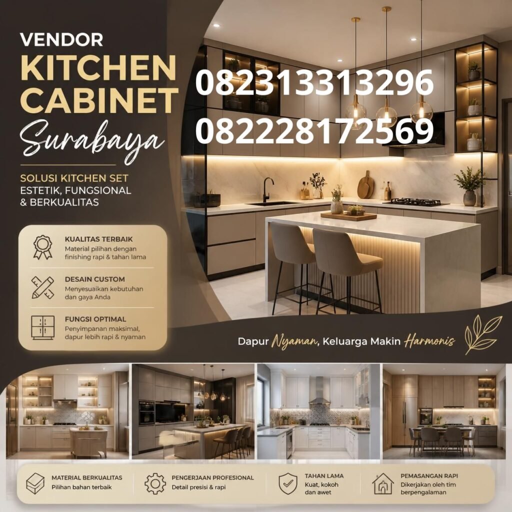 Harga kitchen cabinet Surabaya