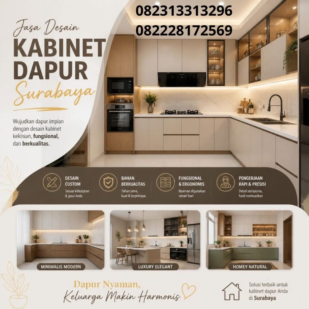 Jasa Kitchen Set Surabaya