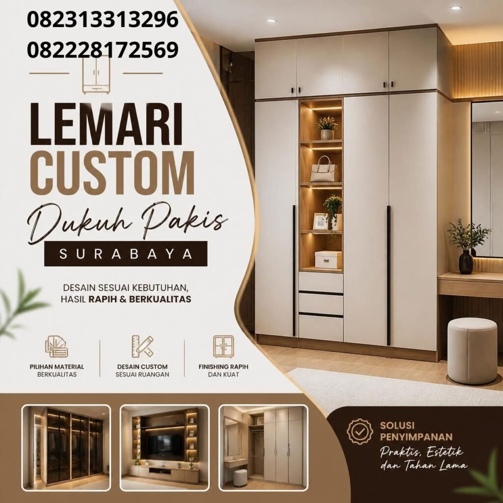 Jasa Lemari Custom Citraland