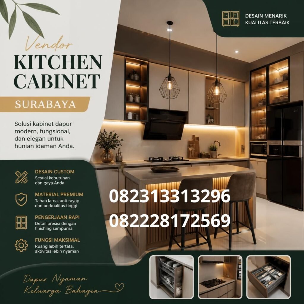 Jasa kitchen cabinet Surabaya (1)