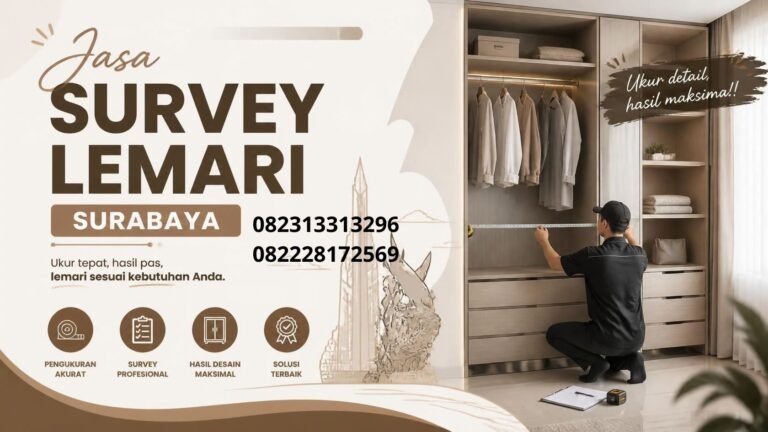Jasa survey lemari Surabaya