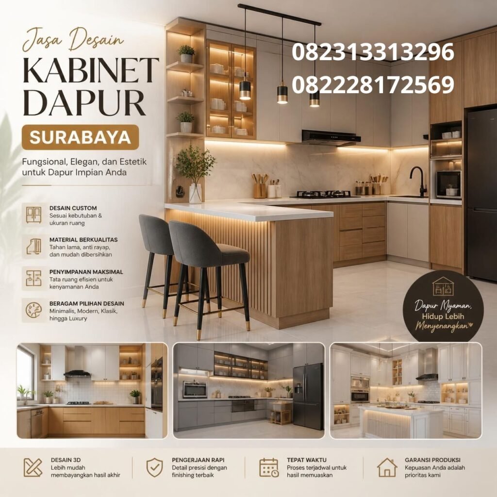 Kabinet Dapur Minimalis Surabaya (1)