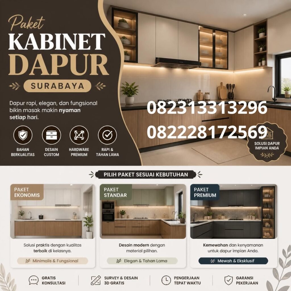 Kabinet Dapur Minimalis Surabaya (2)