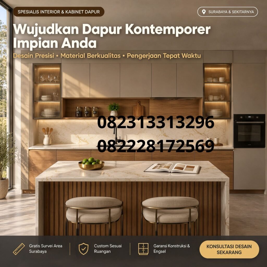 Kabinet dapur minimalis Surabaya (5)