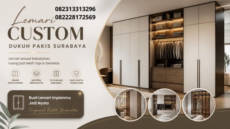 Lemari Custom Citraland Surabaya