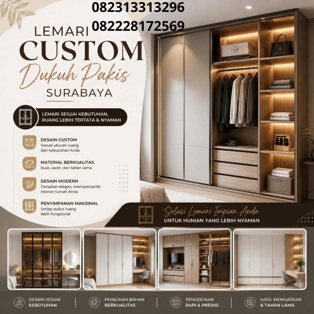 Lemari Pakaian Custom Citraland