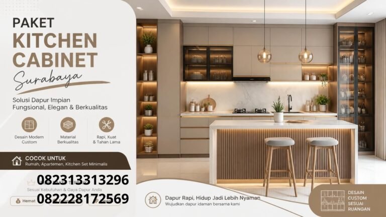 Paket Kitchen Cabinet Surabaya