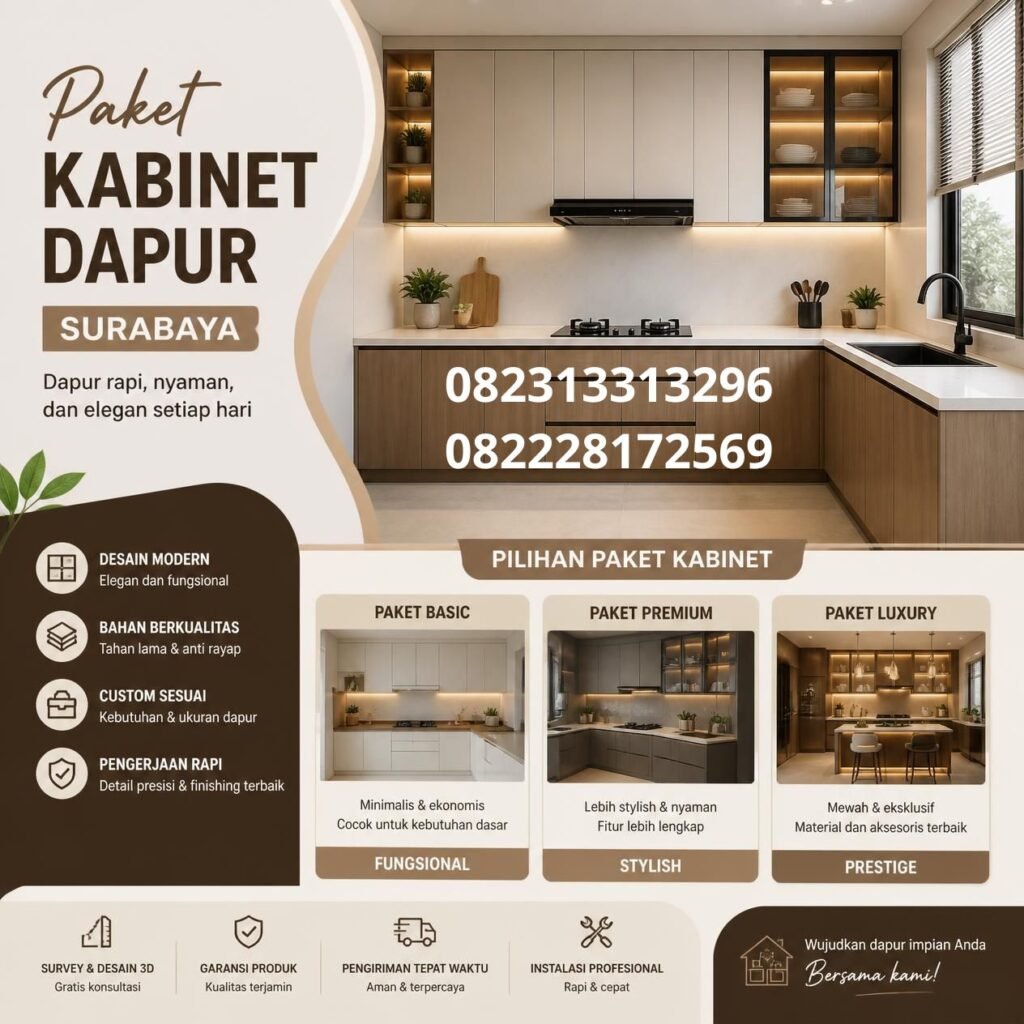Paket Kitchen Set Murah Surabaya