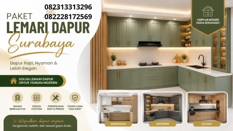 Paket Lemari Dapur Surabaya