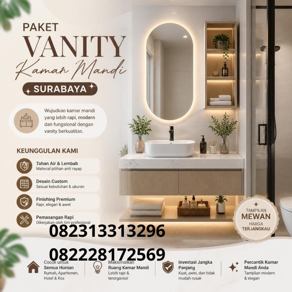 Vanity Kamar Mandi Minimalis Surabaya (9)