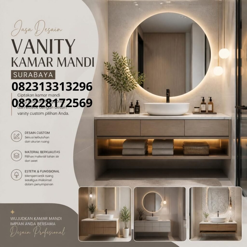 Vanity Kamar Mandi Modern Surabaya (5)