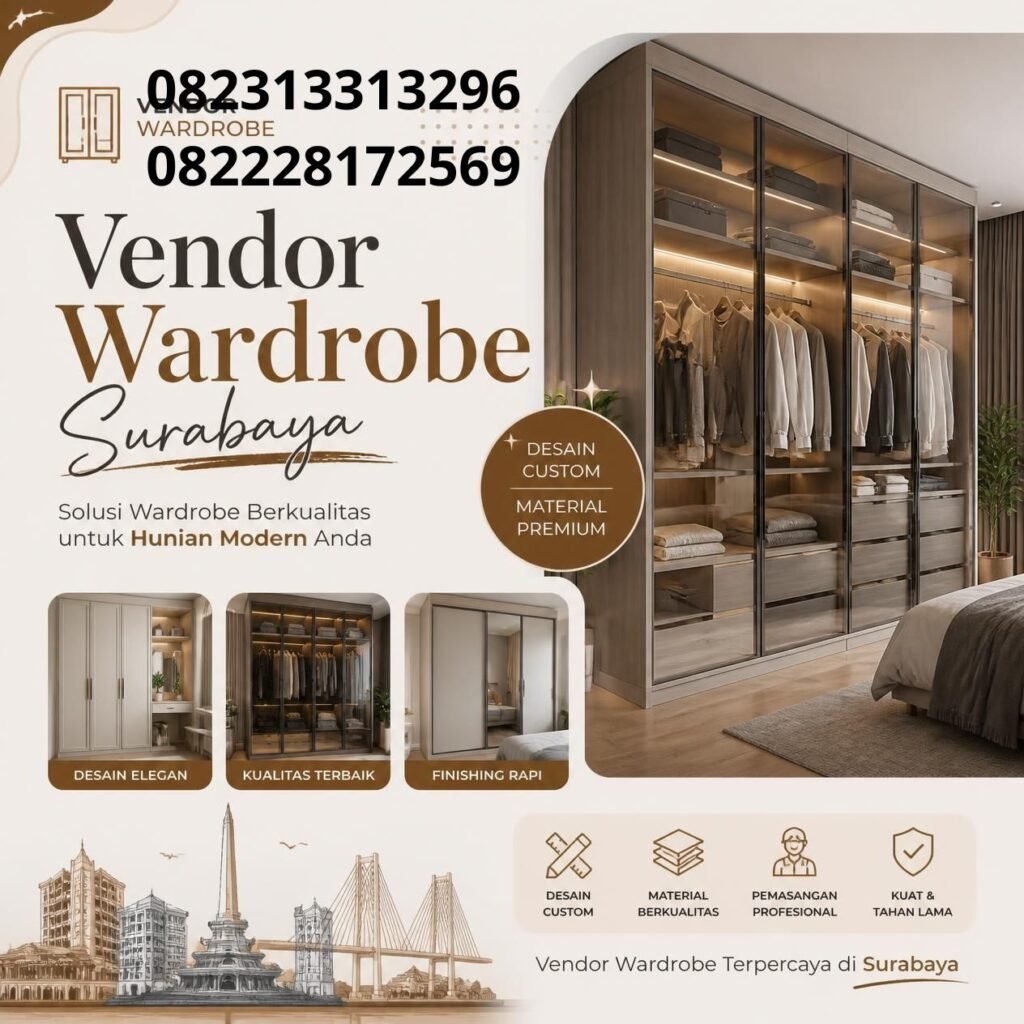 Vendor Lemari Pakaian Surabaya