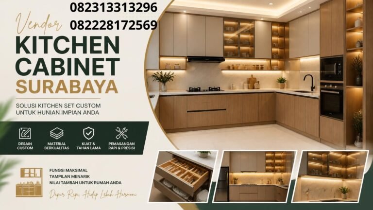 Vendor kitchen cabinet Surabaya (1)